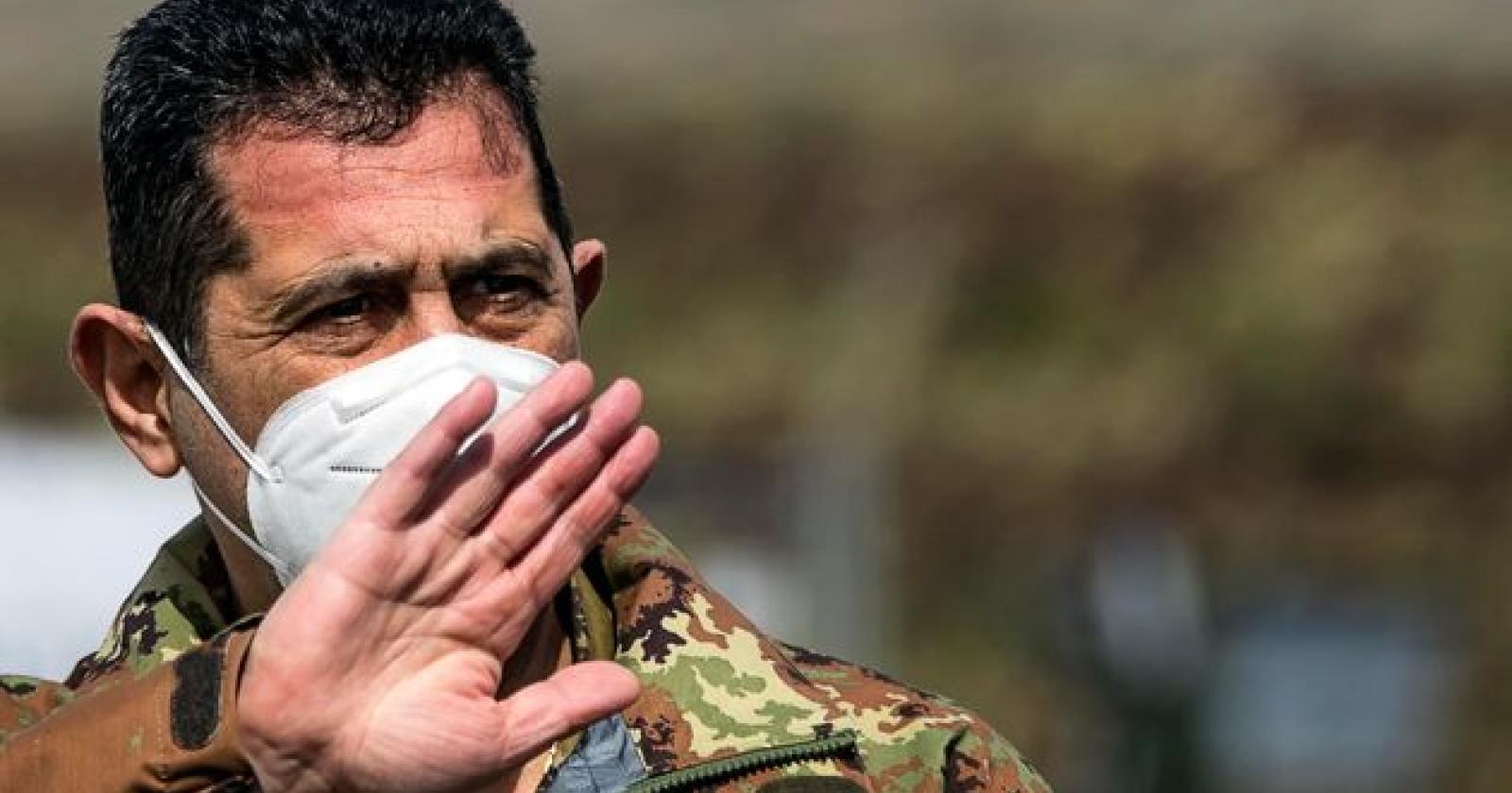 il generale Paolo Figliuolo, commissario per l'emergenza Covid