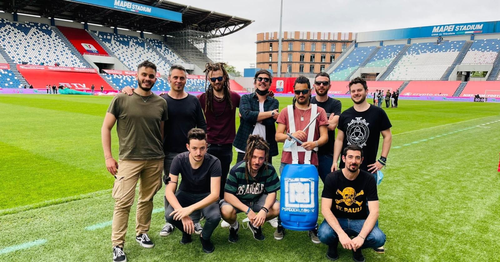 Psycodrummers al Mapei Stadium