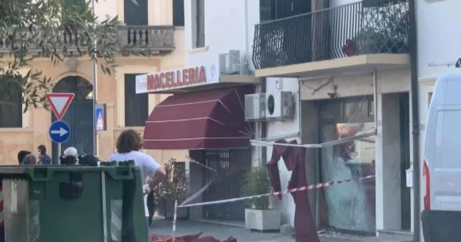 Attentato di stampo mafioso davanti alla macelleria