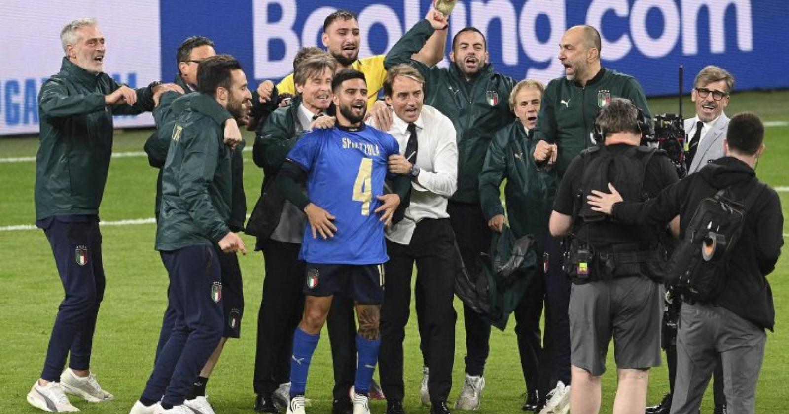 Italia nazionale finale maxischermo