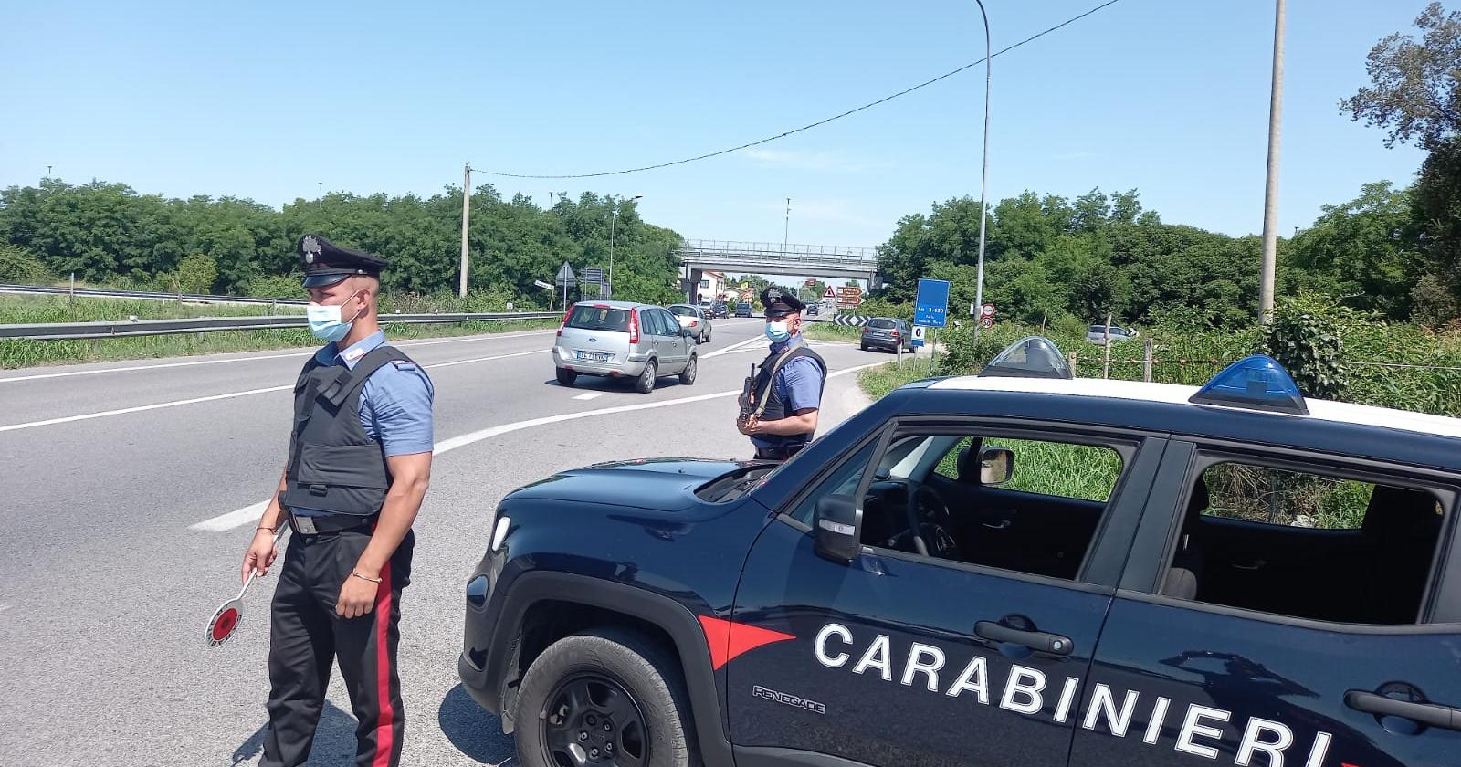 rosolina mare  carabinieri  controlli  sicurezza   rovigo