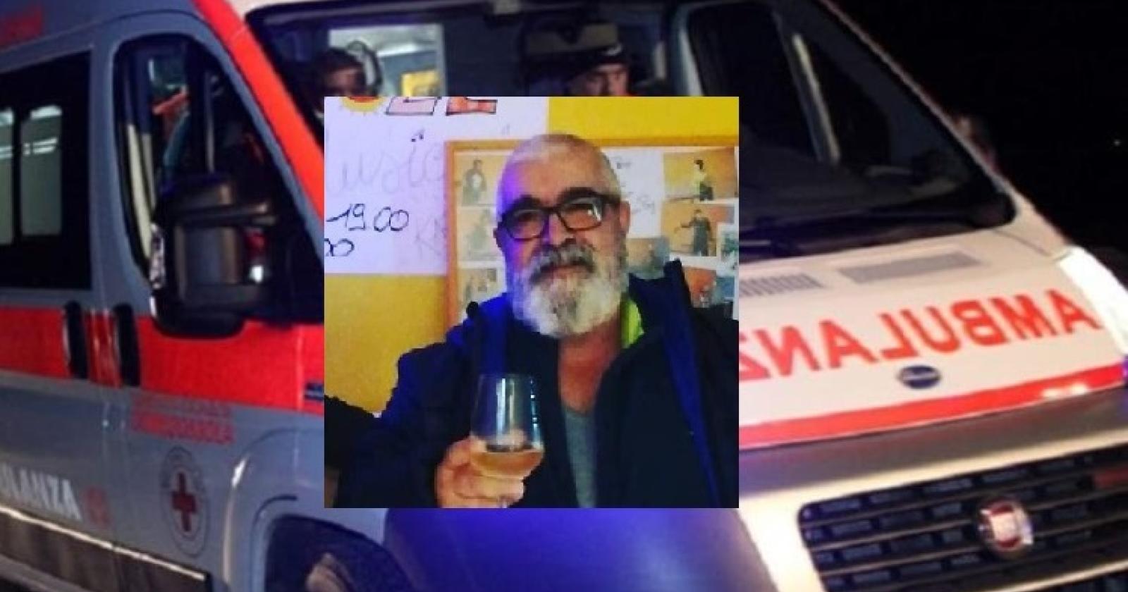 Muore in moto a 61 anni, addio Giovanni