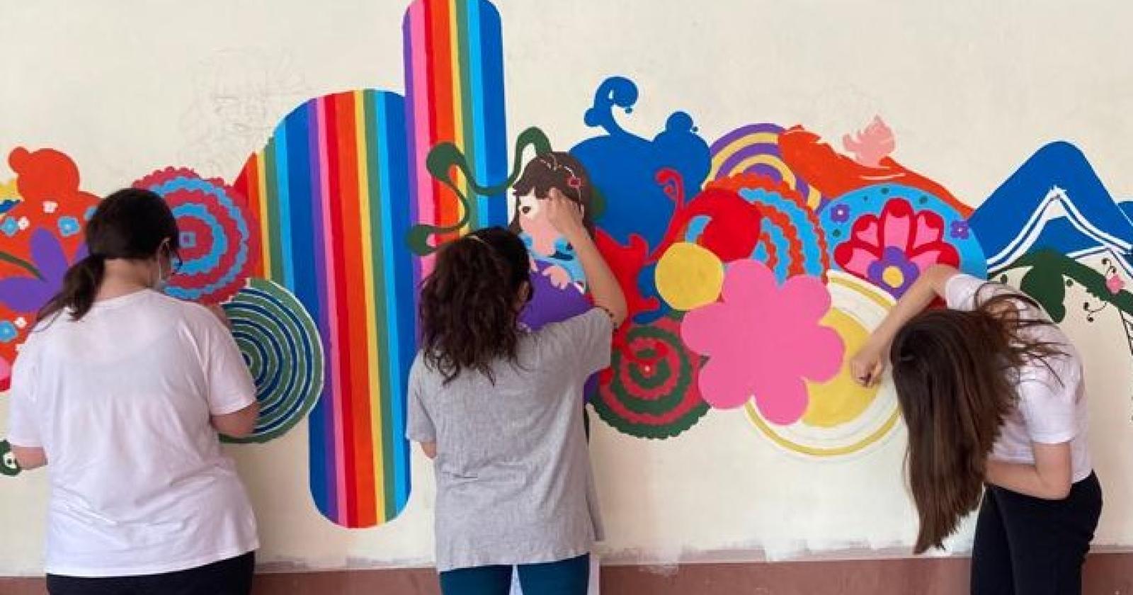 Un’esplosione di colori alla Parenzo