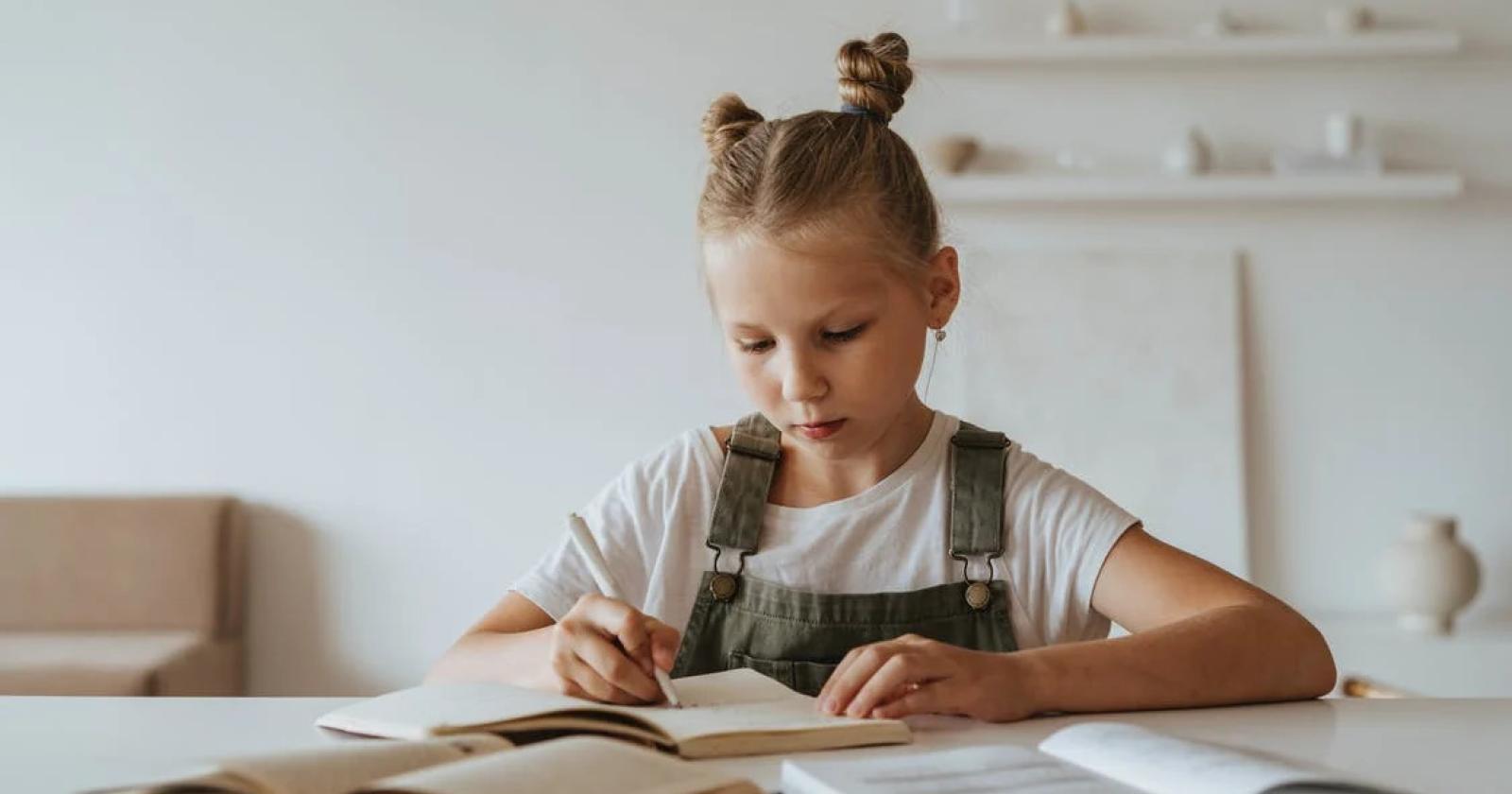 Gaibledon nel tema di una bambina 