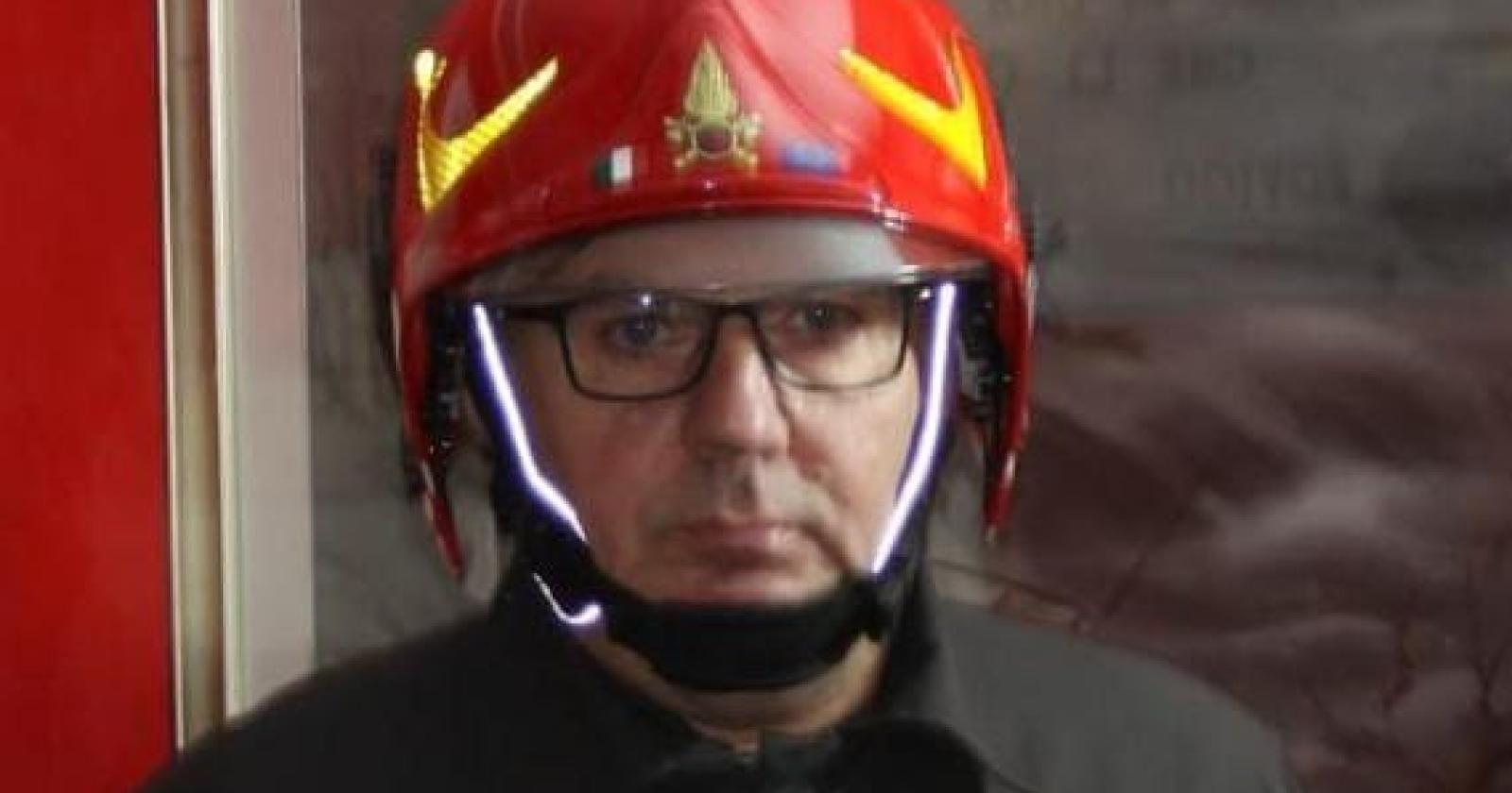 Addio Claudio, pompiere dal cuore enorme