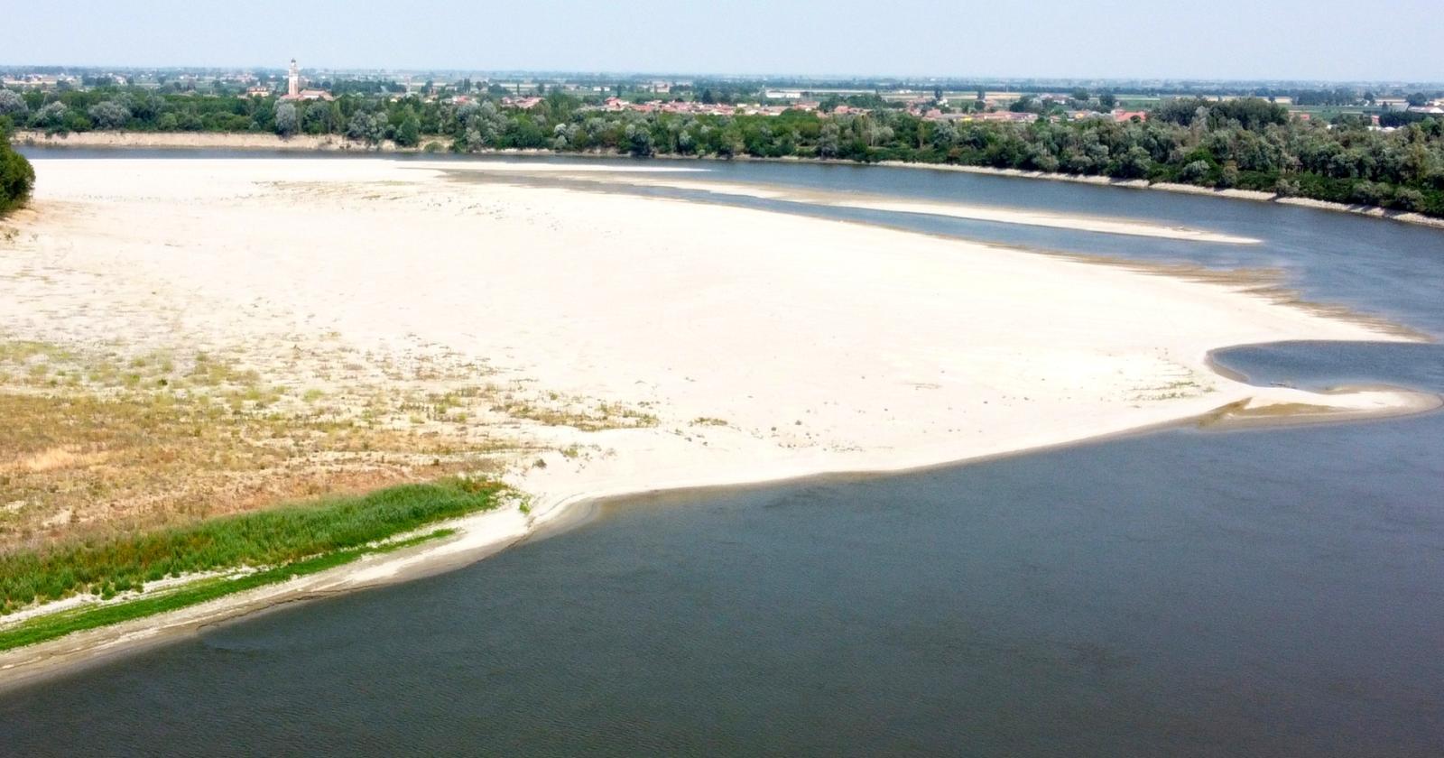 Il mare invade il Po: salta l'irrigazione