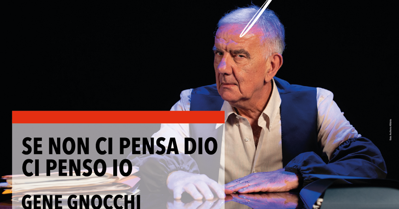 Sul palco, al Censer, arriva Gene Gnocchi