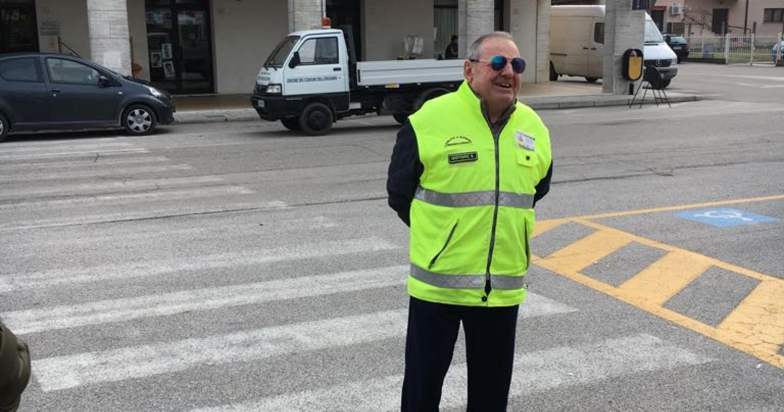 Addio Silvano, il paese piange il “nonno vigile”