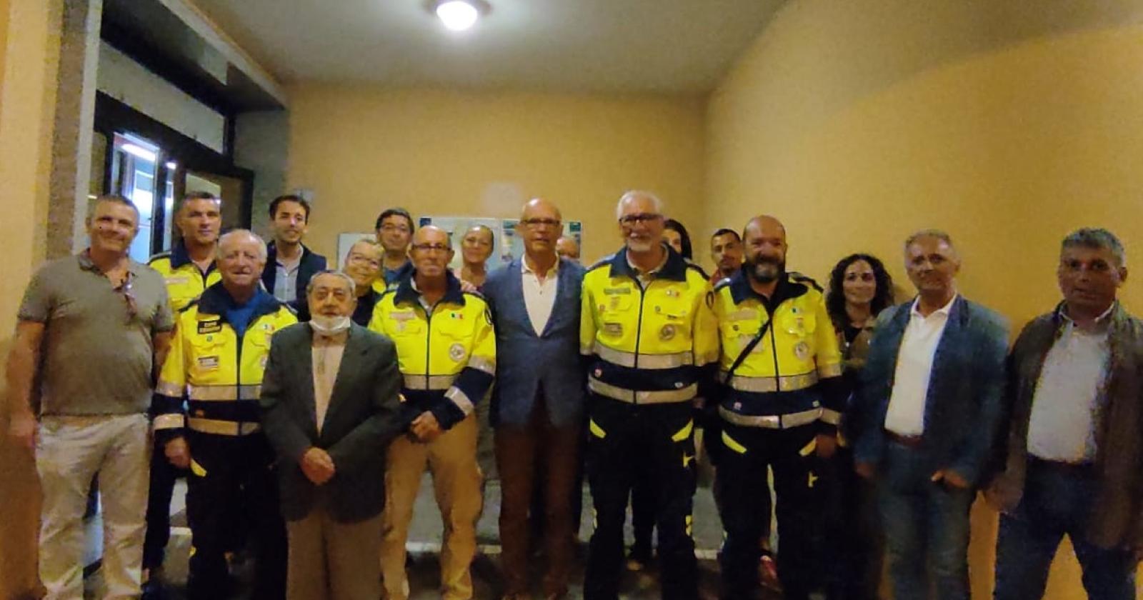 "Grazie ai volontari, a loro faremo un monumento...per davvero"