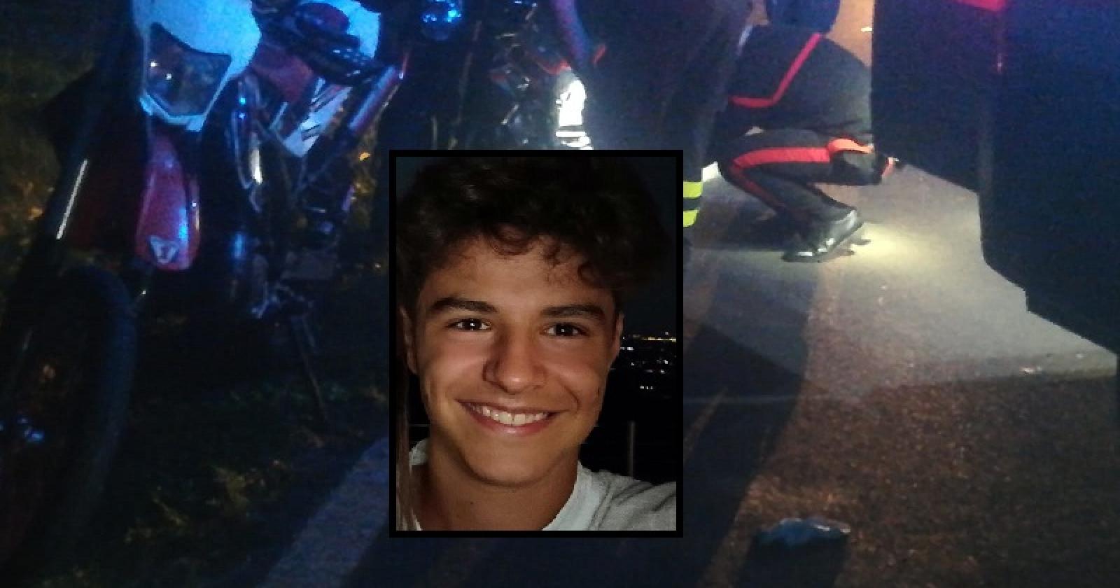 Venerdì l'addio a Mattia, morto ad appena 17 anni