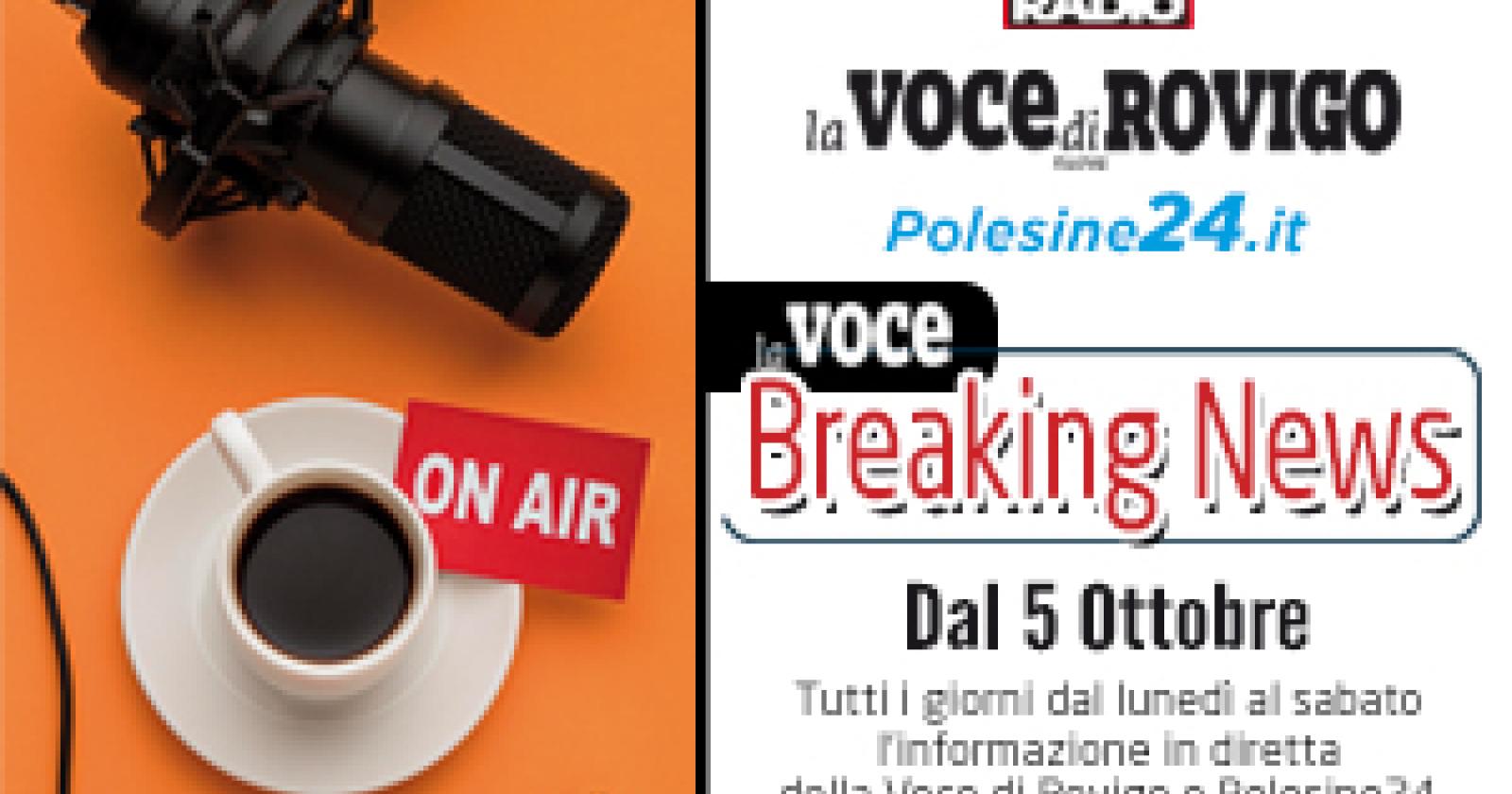 “La Voce Breaking News” sbarca in radio