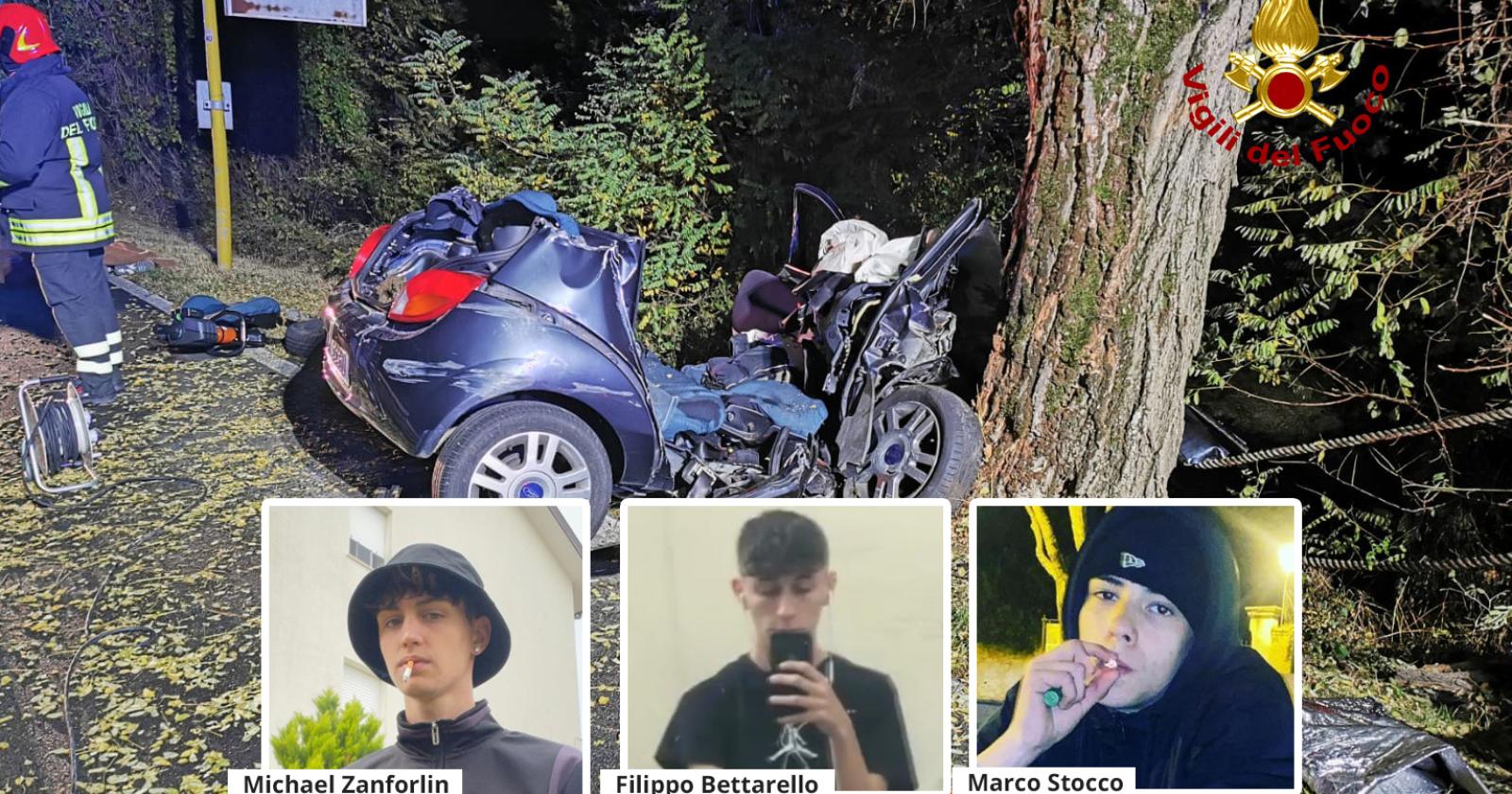 Tre ragazzini strappati alla vita dallo schianto: il Polesine è sotto choc