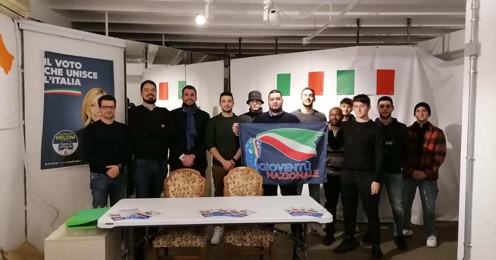 Gioventù nazionale arriva anche in città