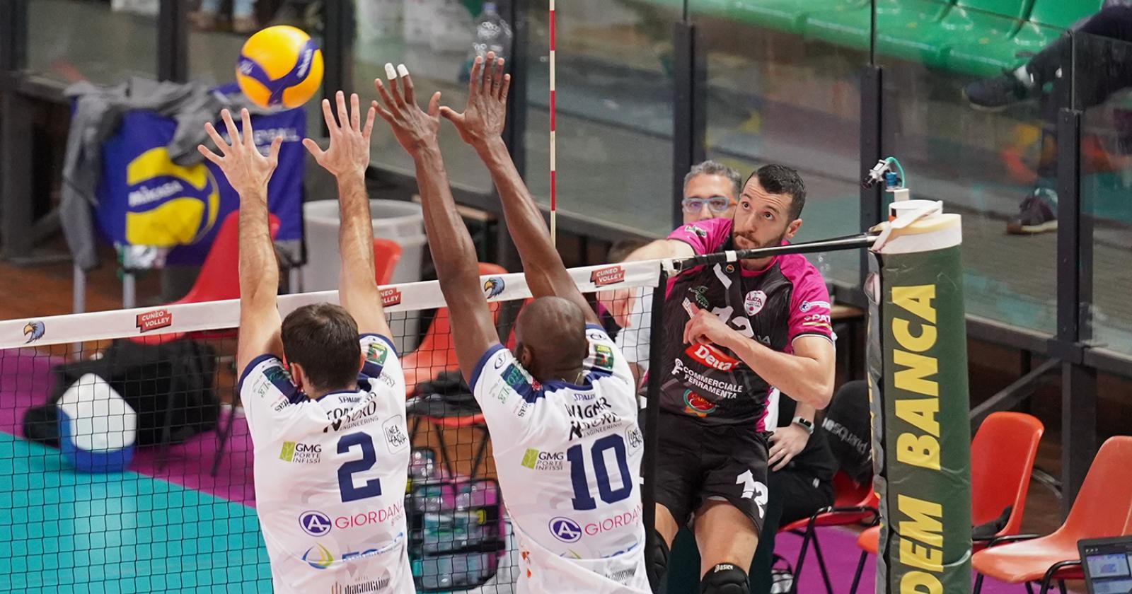 Il Delta Volley frana a Cuneo