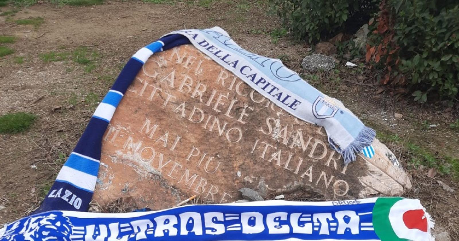 L'omaggio degli ultras a un tifoso che non c'è più