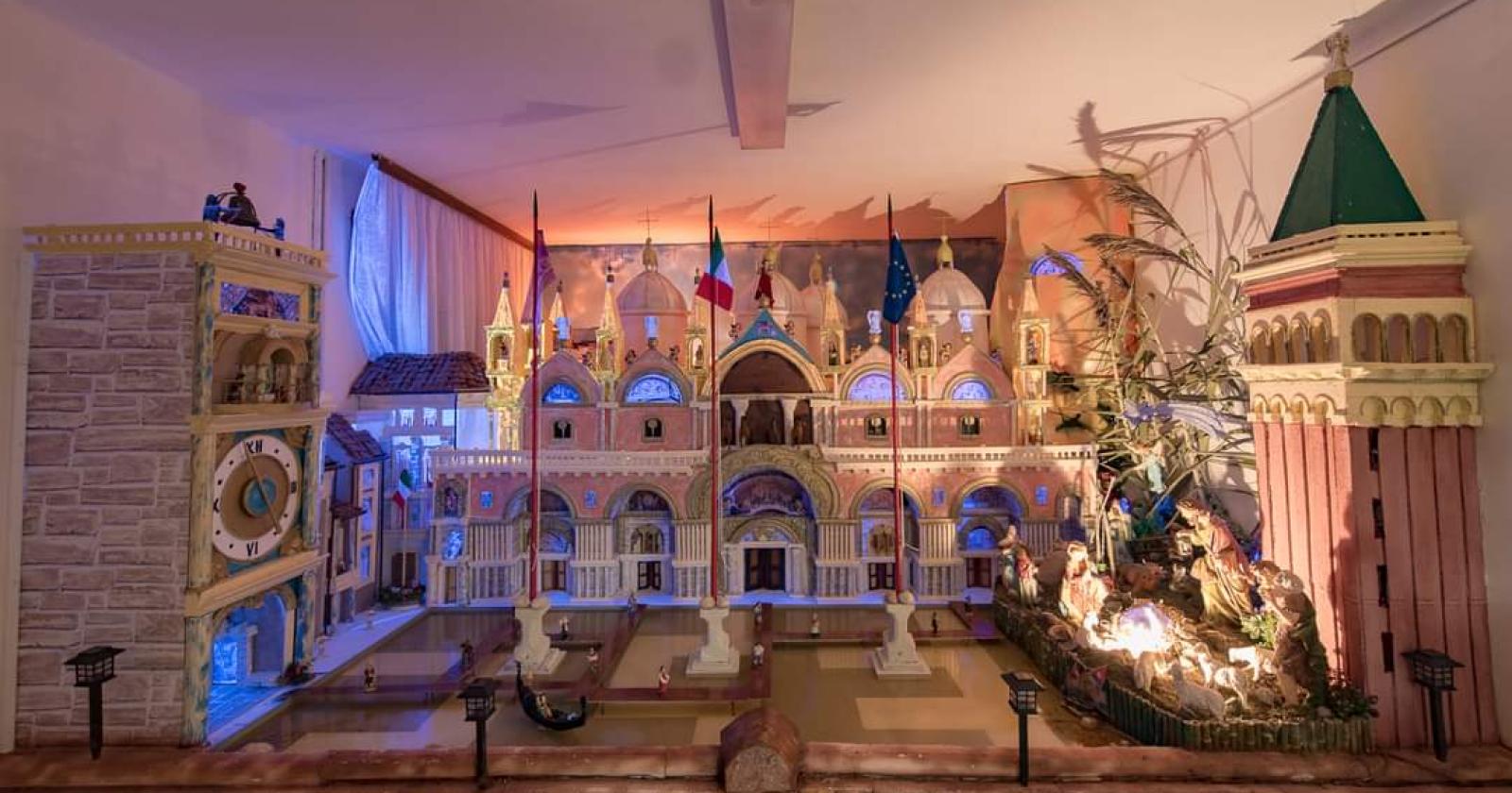 Il presepe che omaggia Venezia
