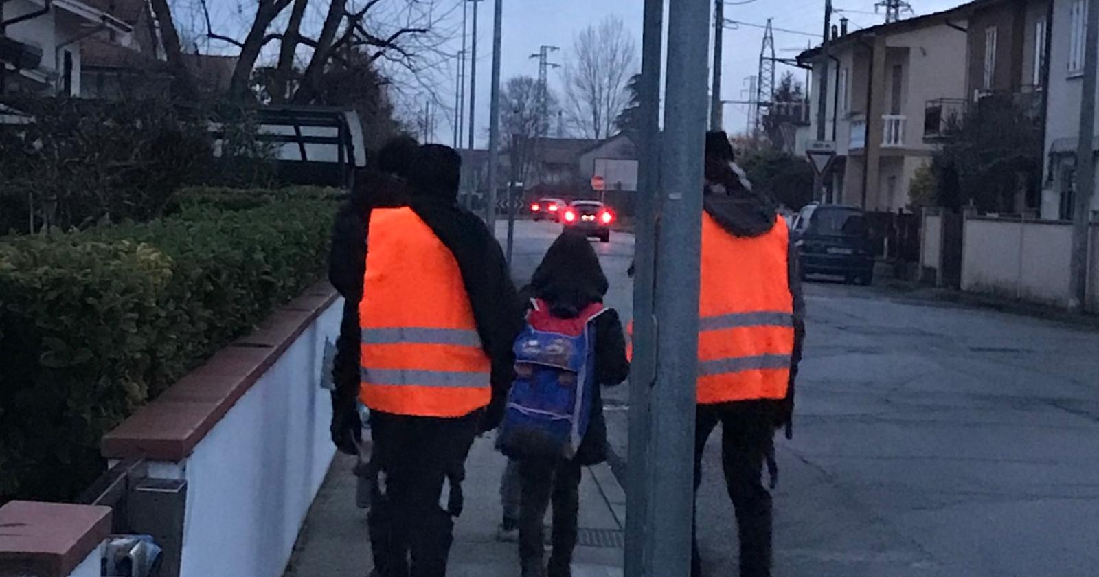 La scuola riparte a pedibus