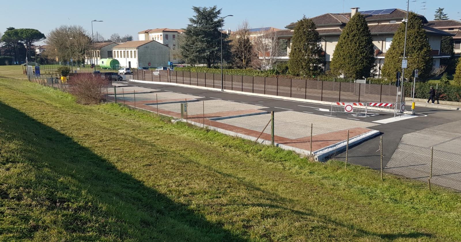Area camper, per turismo, visitazione e navigazione