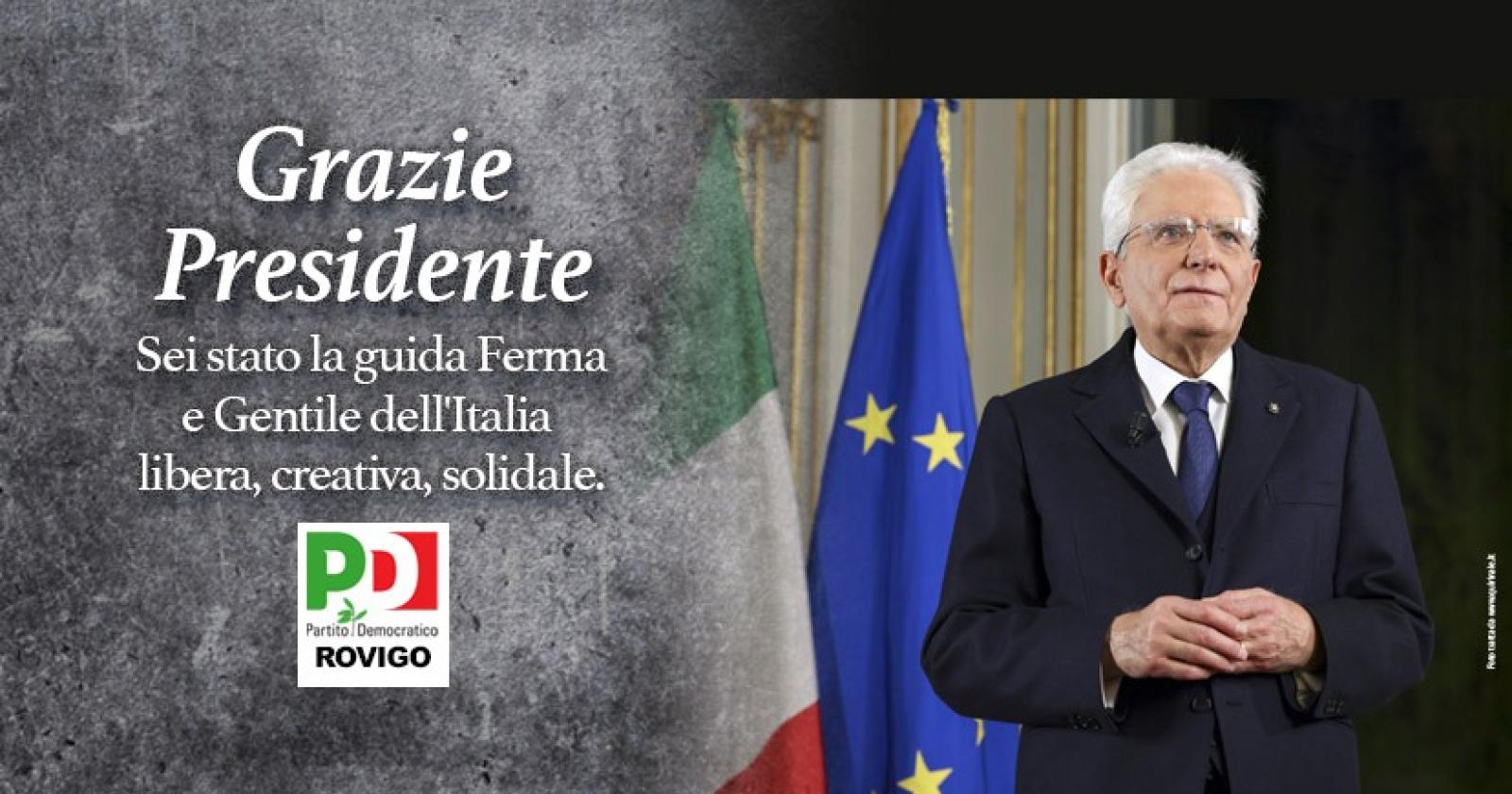 "Grazie presidente": città tappezzata di manifesti