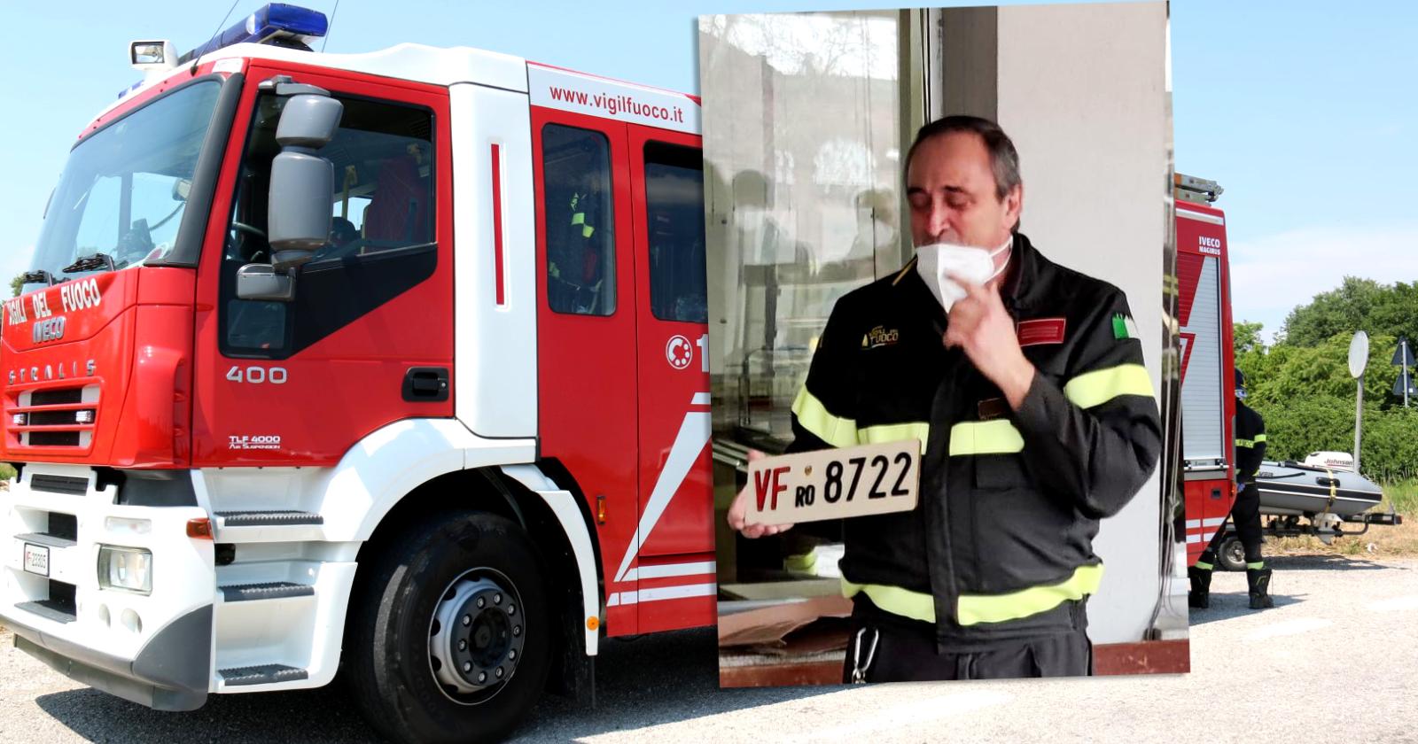Buona vita a un grande pompiere!