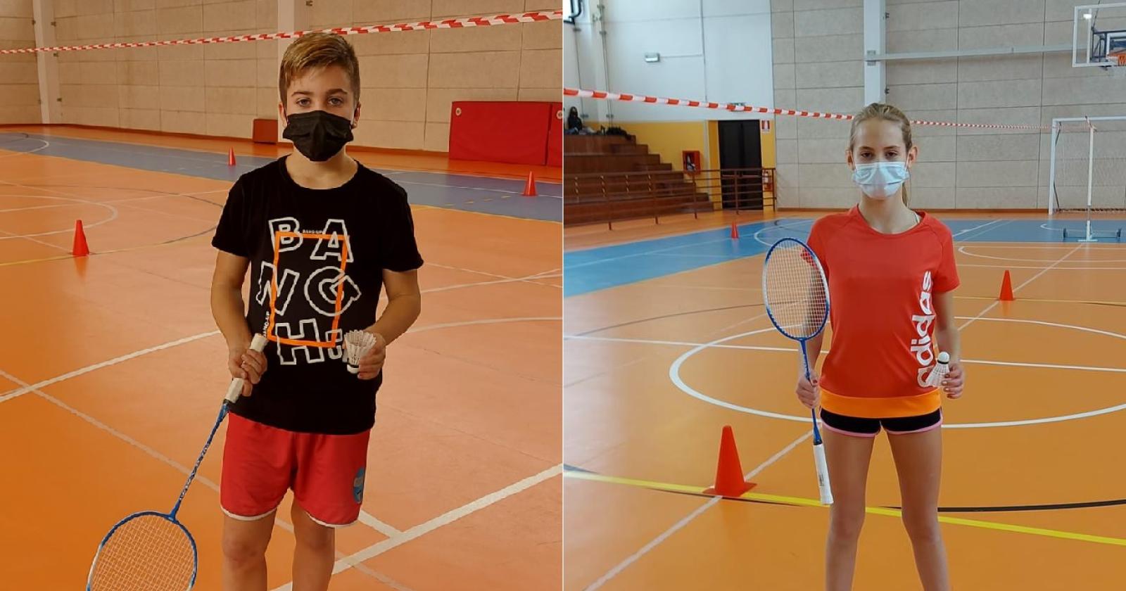 Luca e Giulia, trionfo nel Badminton