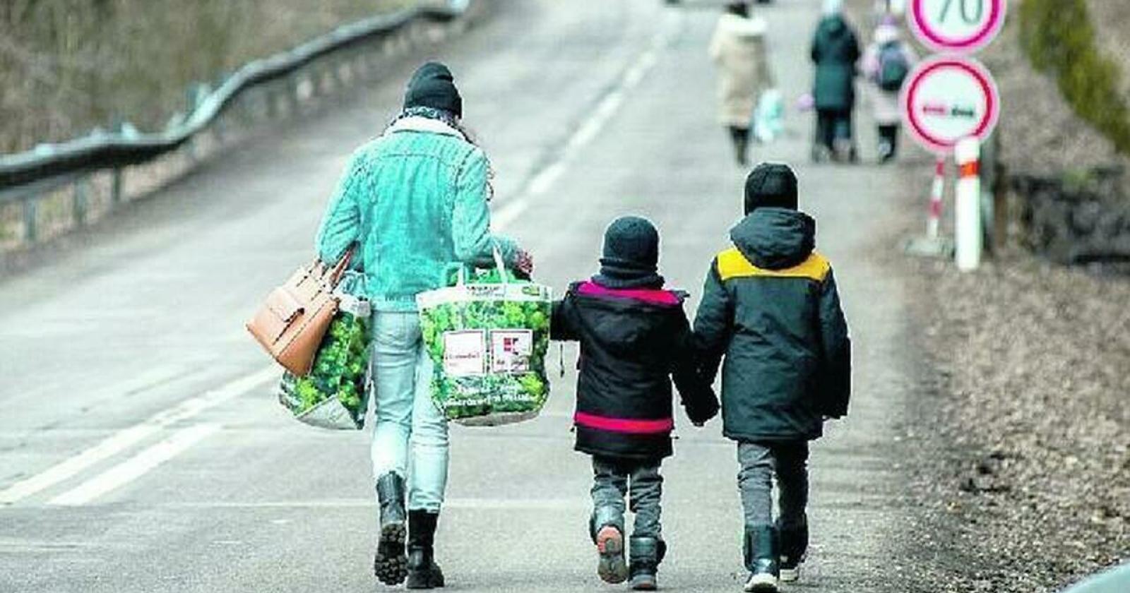 Mamme in fuga dall'orrore, il paese ne accoglie cinque