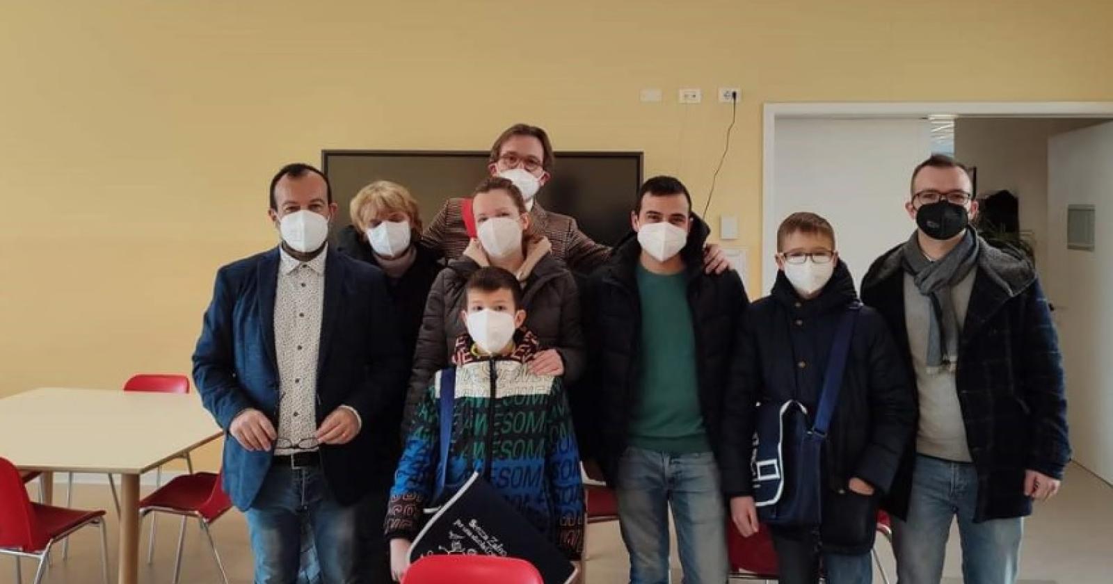 Sui Colli i bimbi arrivati dall'Ucraina sono già a scuola