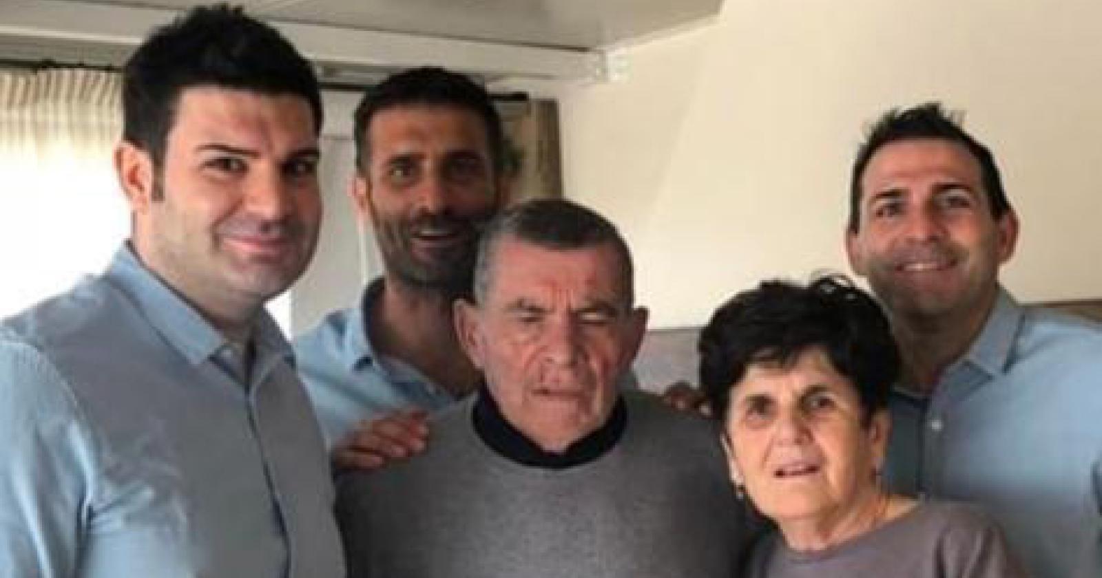 L'addio della famiglia Scanavacca ad Angelo, 83 anni