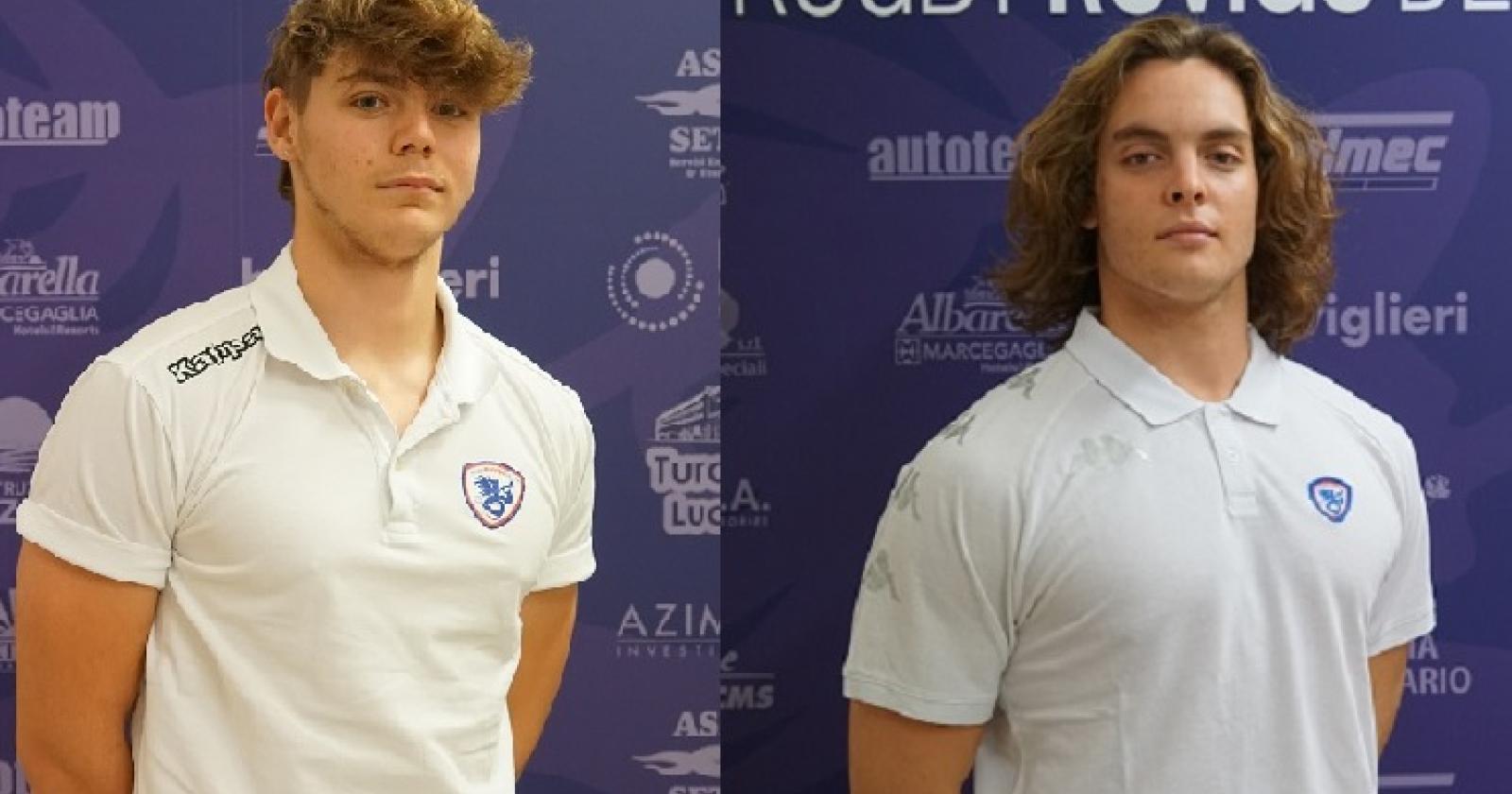 Due Bersaglieri in azzurro