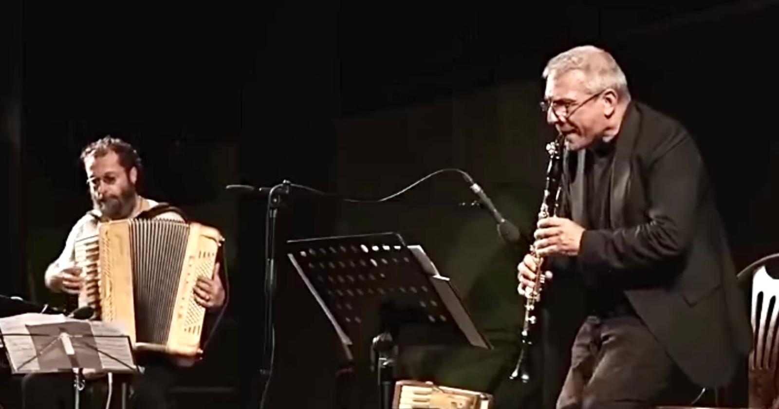 Clarinetto e fisarmonica, che duo in auditorium