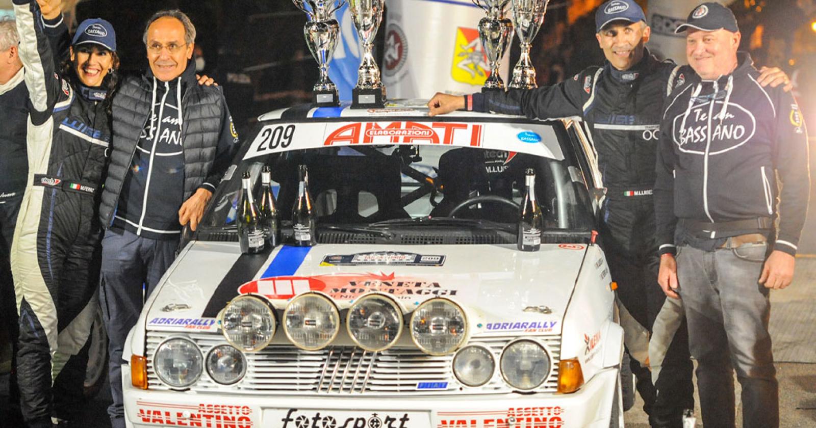 Luise strabiliante, secondo anche al Targa Florio 