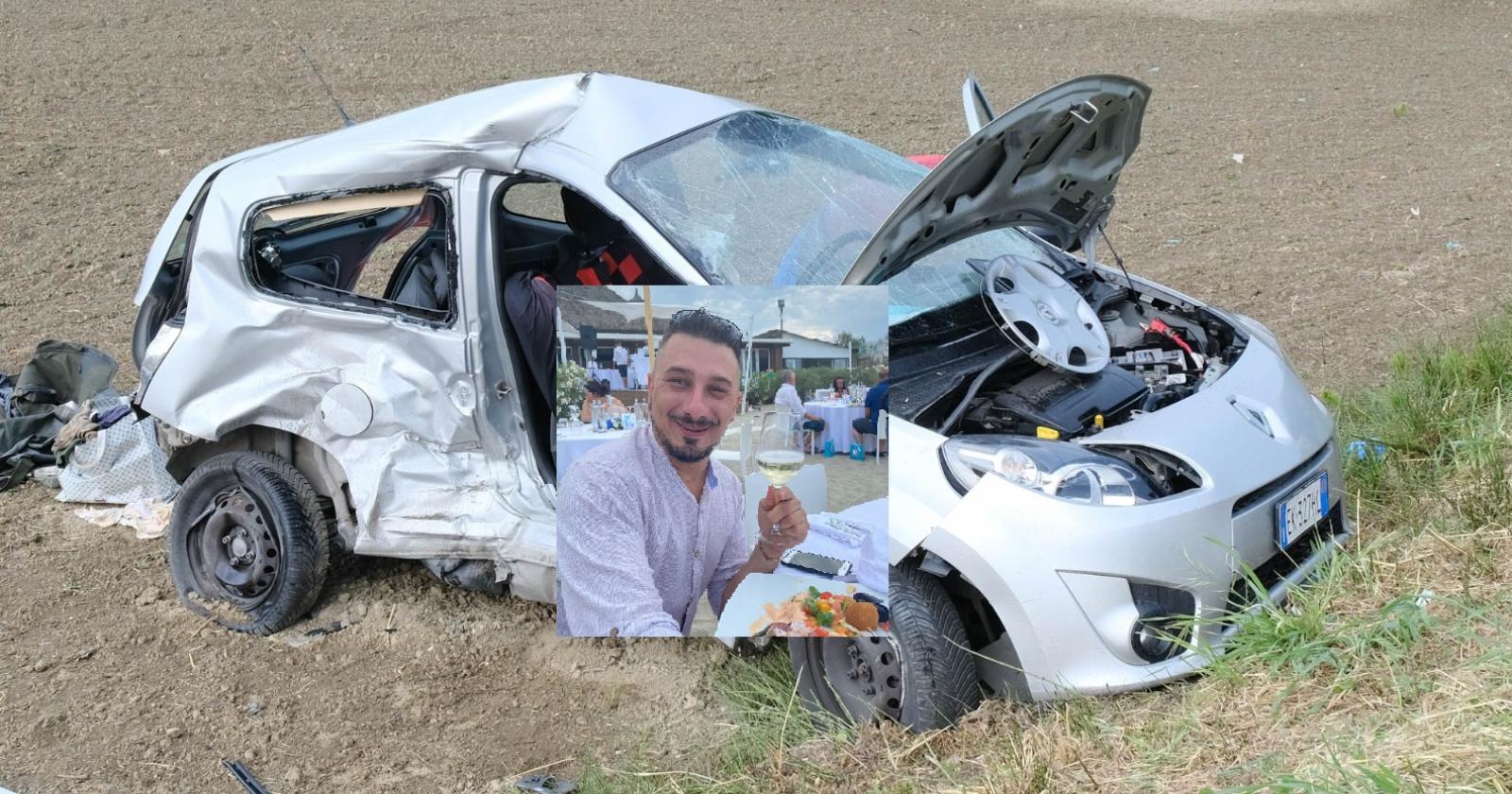 Muore dopo lo schianto, addio Andrea "Spare"