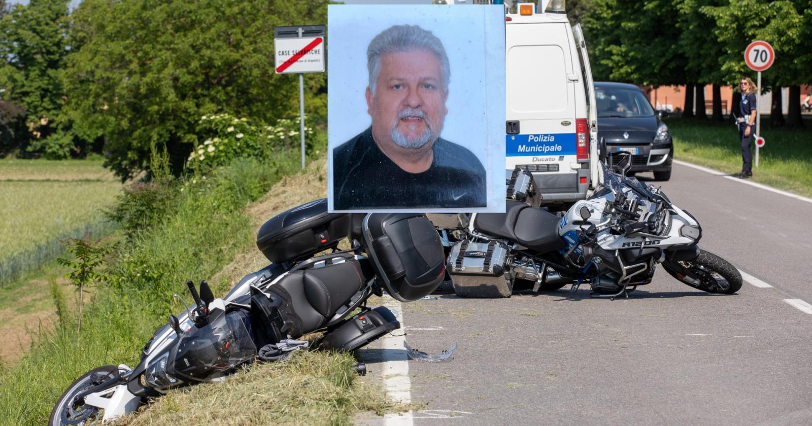 Si schianta sulle moto degli amici, muore un 59enne di Loreo