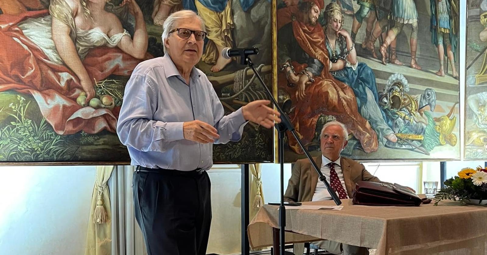 Sgarbi, elogio alle ville e all'arte