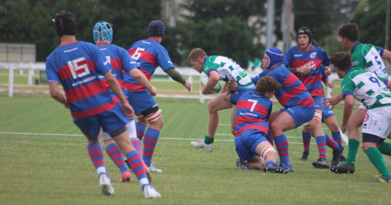 Rugby, ai rossoblù cuore e orgoglio non bastano per raggiungere la vittoria
