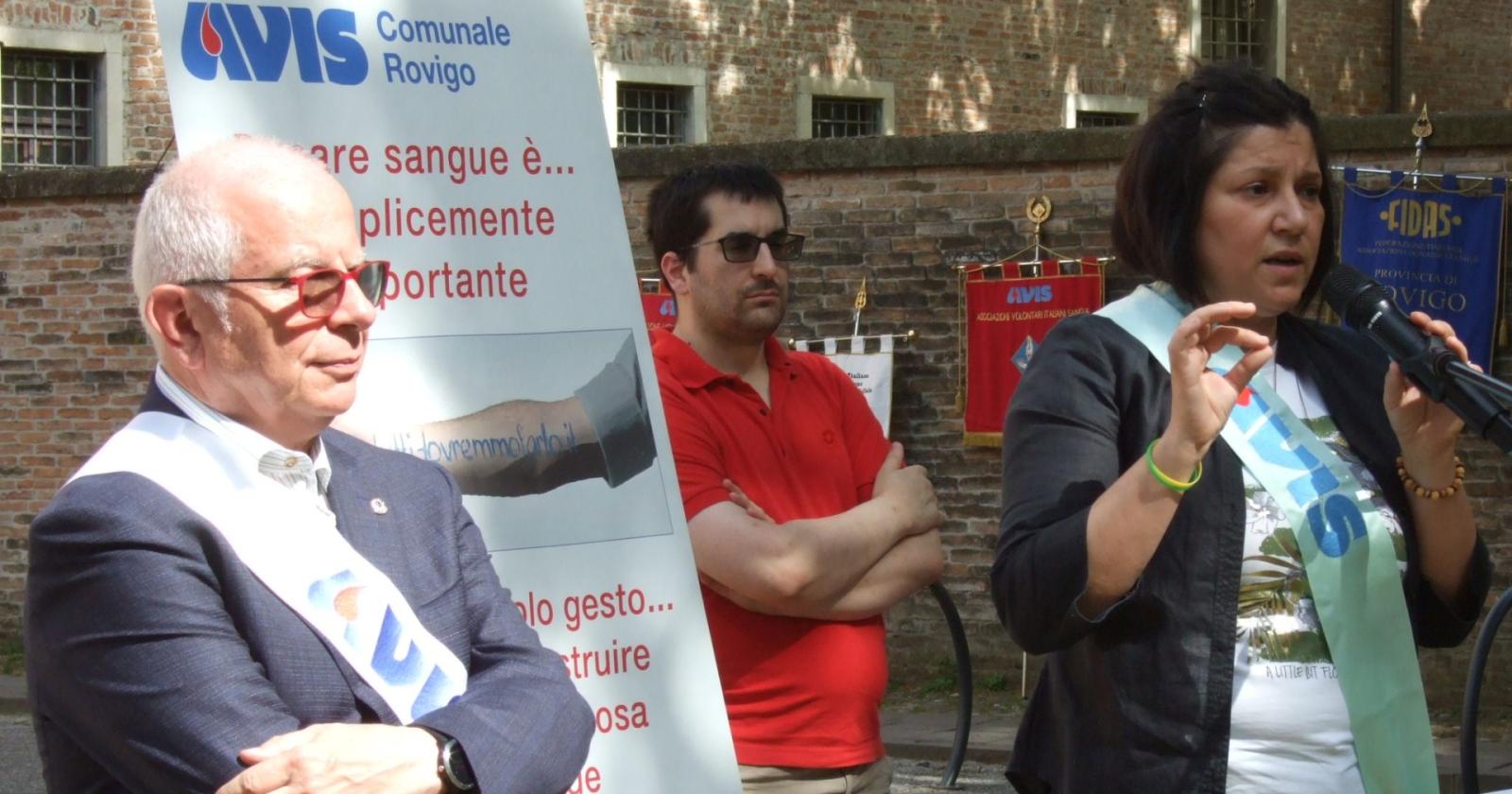 Avis e Aido Rovigo, oltre il dono la pace
