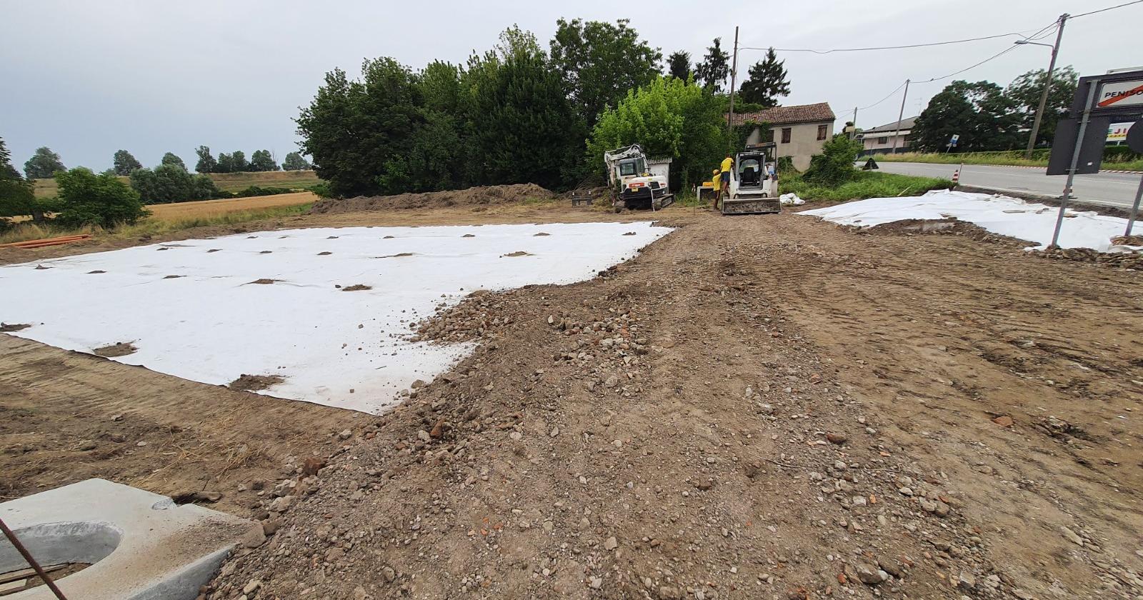 Nasce la grande rotatoria di via Penisola