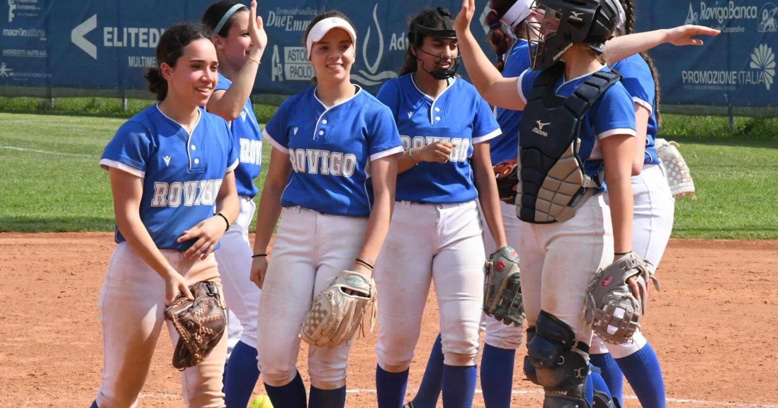 Softball, arriva l'impresa delle rossoblù