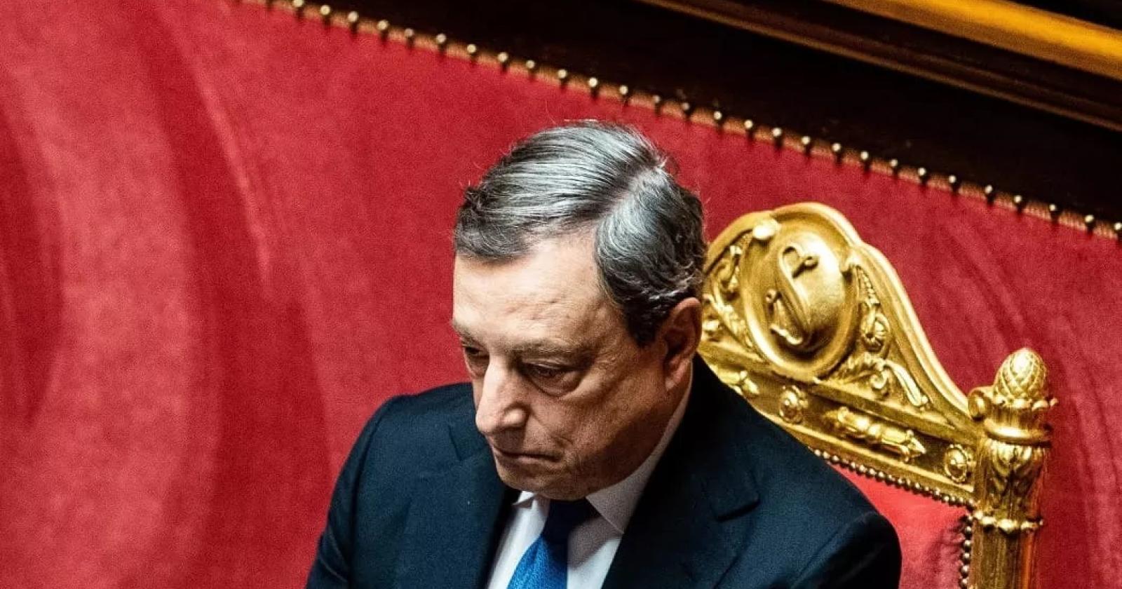 Mario Draghi alla Camera