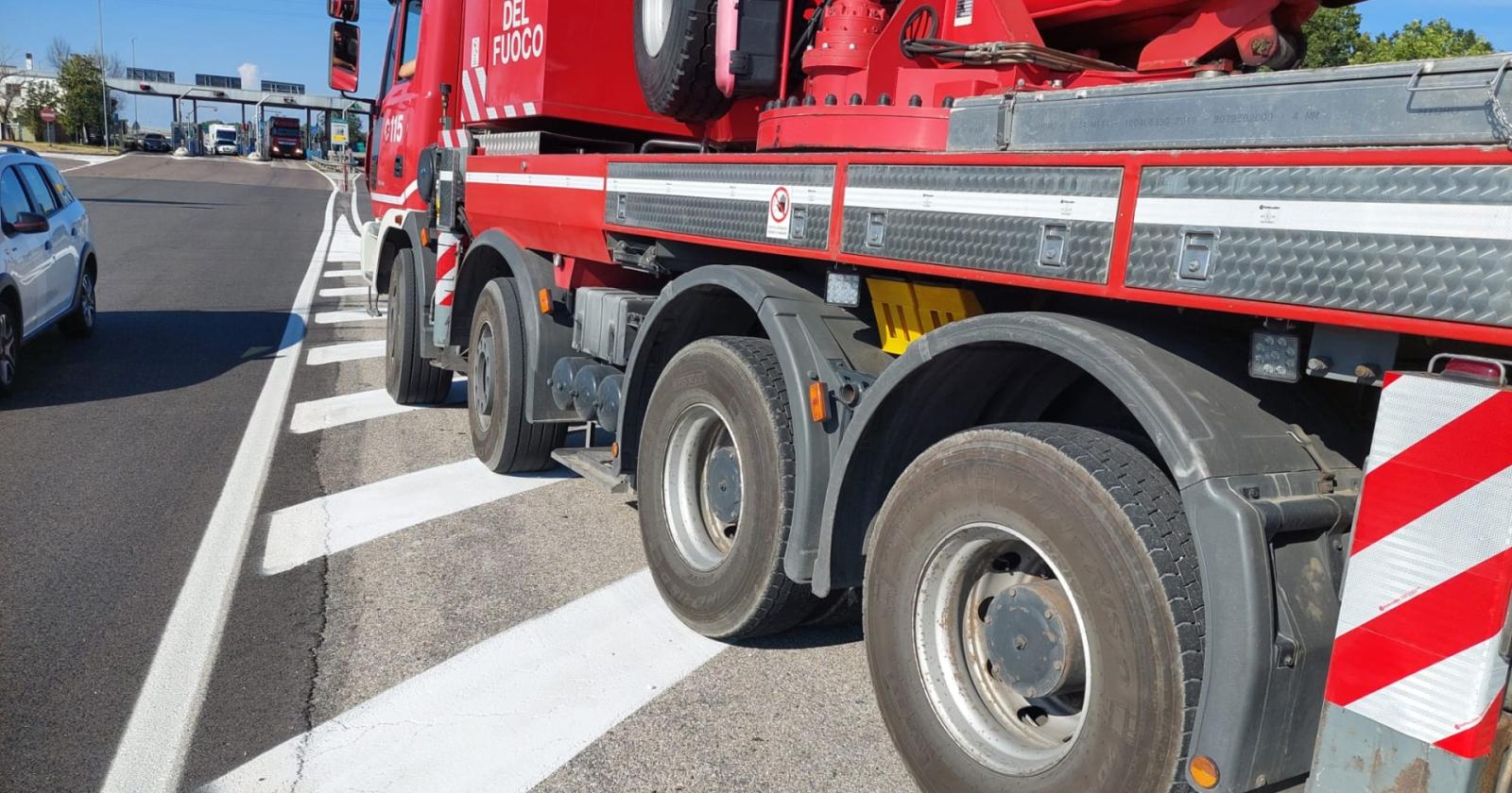 Sei chilometri di Coda in A13 per un incidente tra tir