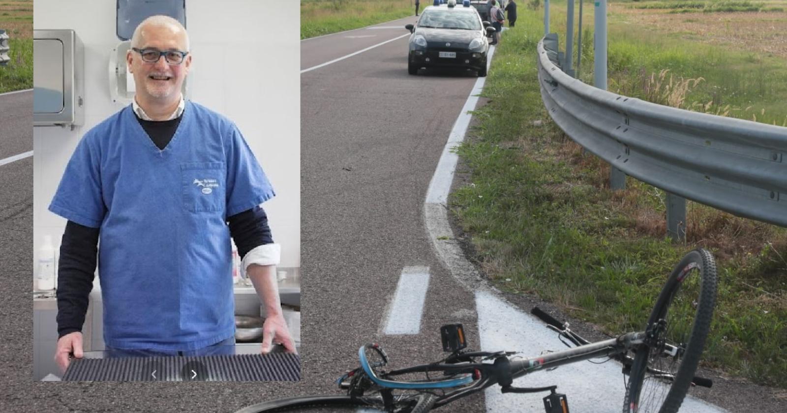 E' morto in bici il veterinario di Fratta
