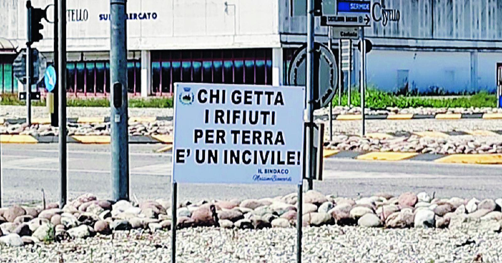 Cartelli contro gli incivili
