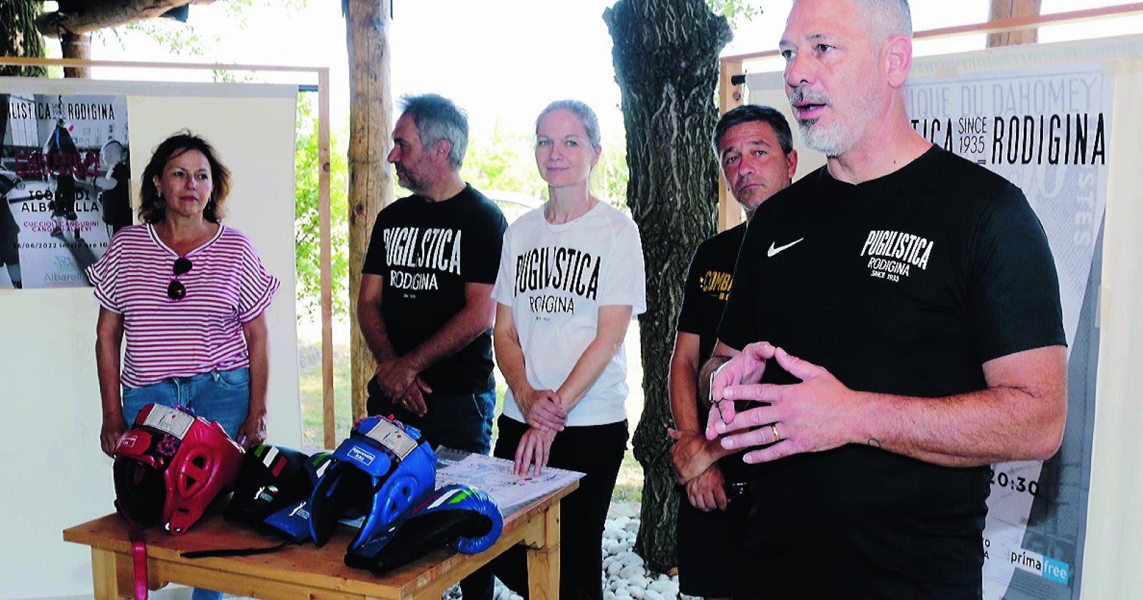 Boxe e cena al trofeo “Corte Benetti”