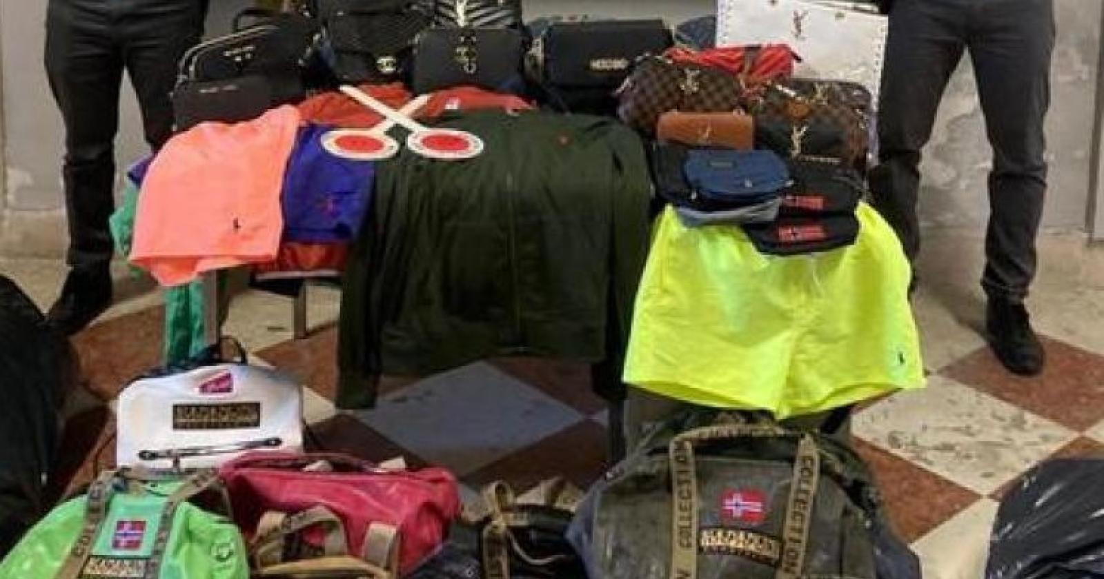 Maxi sequestro di merce contraffatta