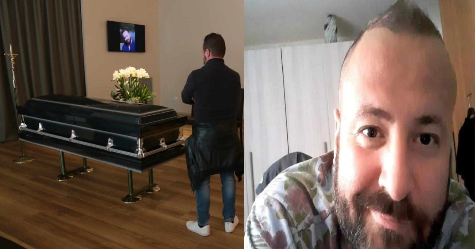 Luca se ne va troppo presto, la città in lacrime