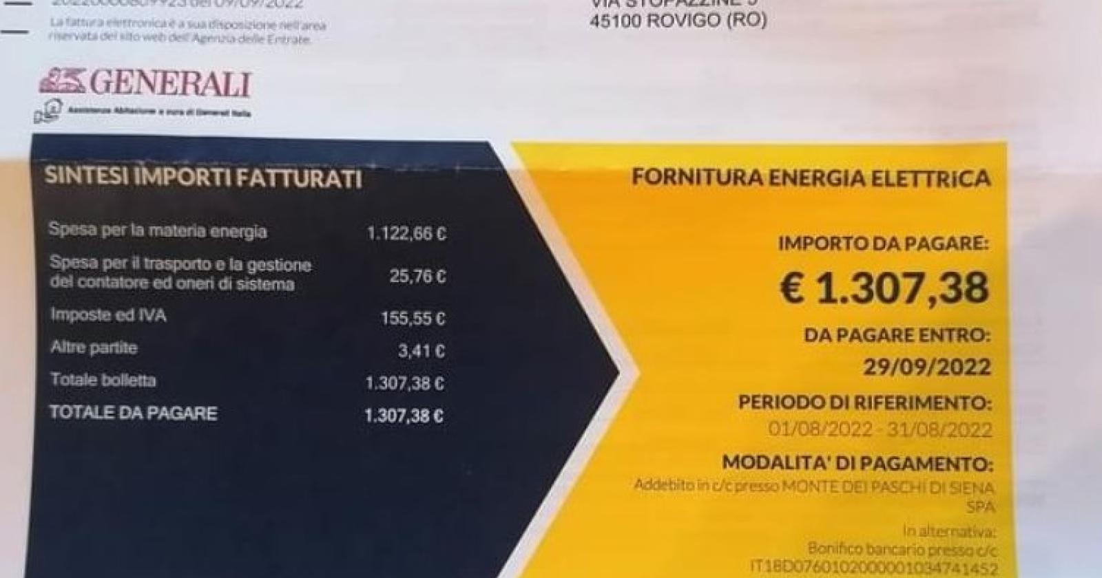 "O paghiamo la bolletta o mangiamo"