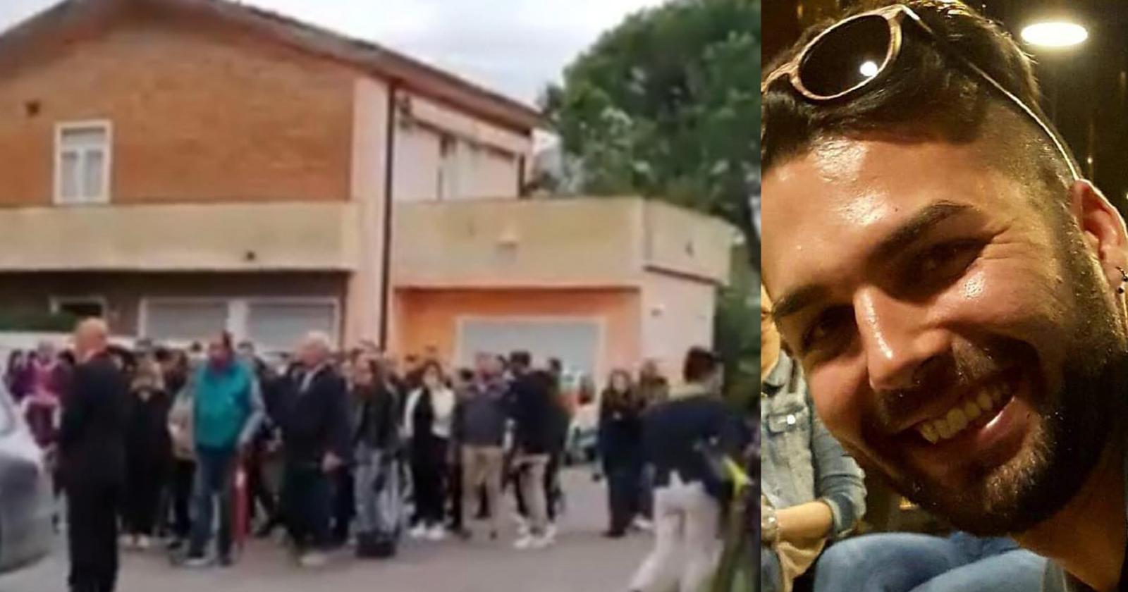 "Addio, ragazzo". Una folla per Andrea