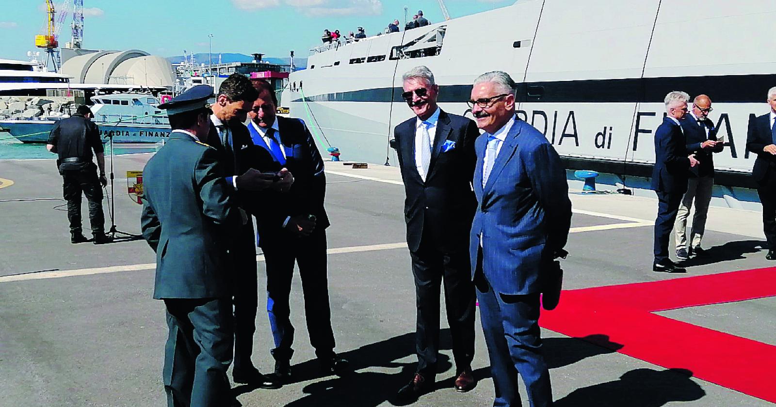 Osum, dal Cantiere Vittoria alla Guardia di finanza