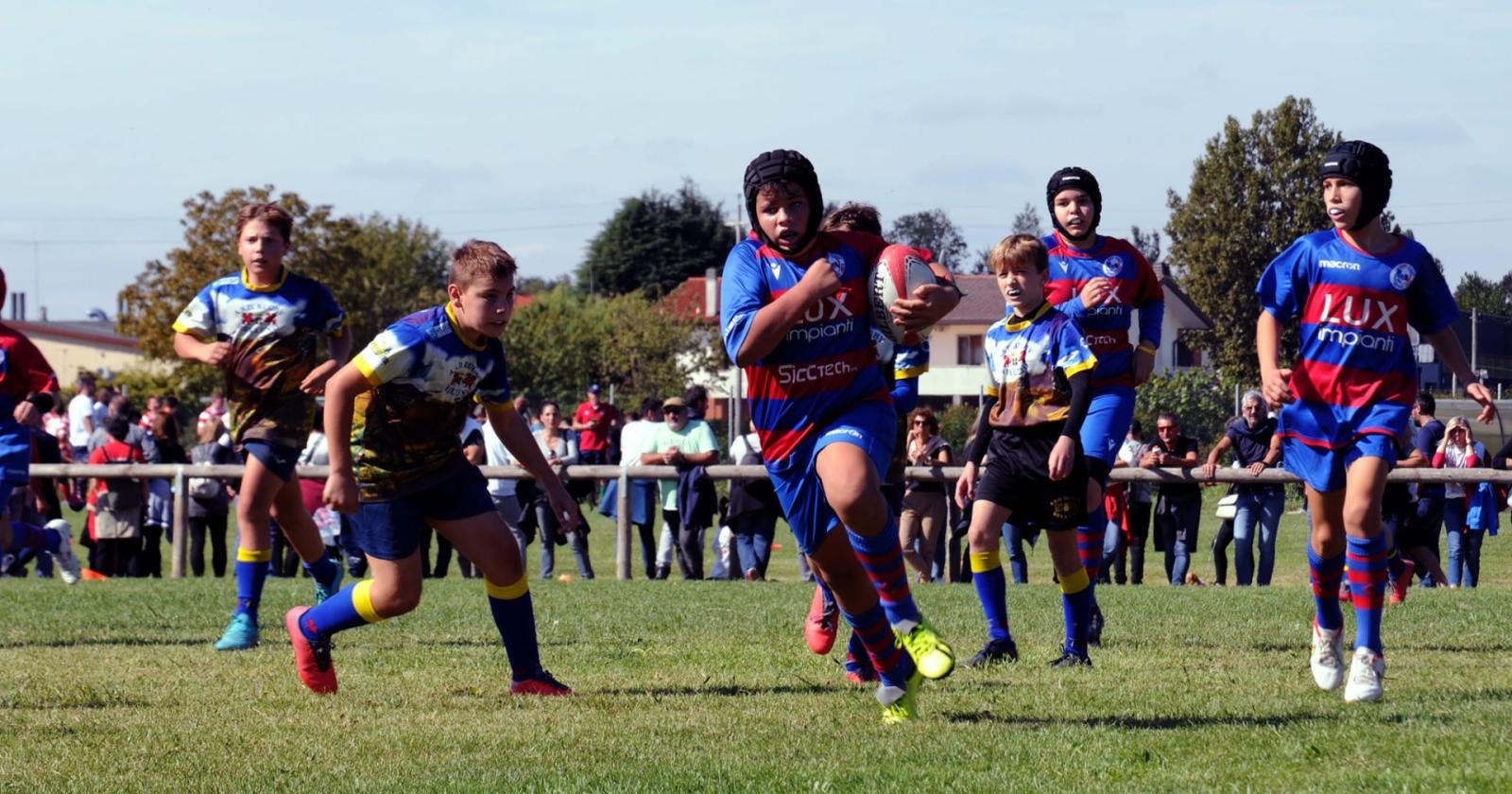 Rugby gratuito nei parchi ad ottobre
