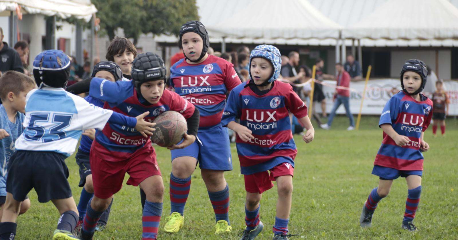 Minirugby al torneo "Vicenza si mischia"